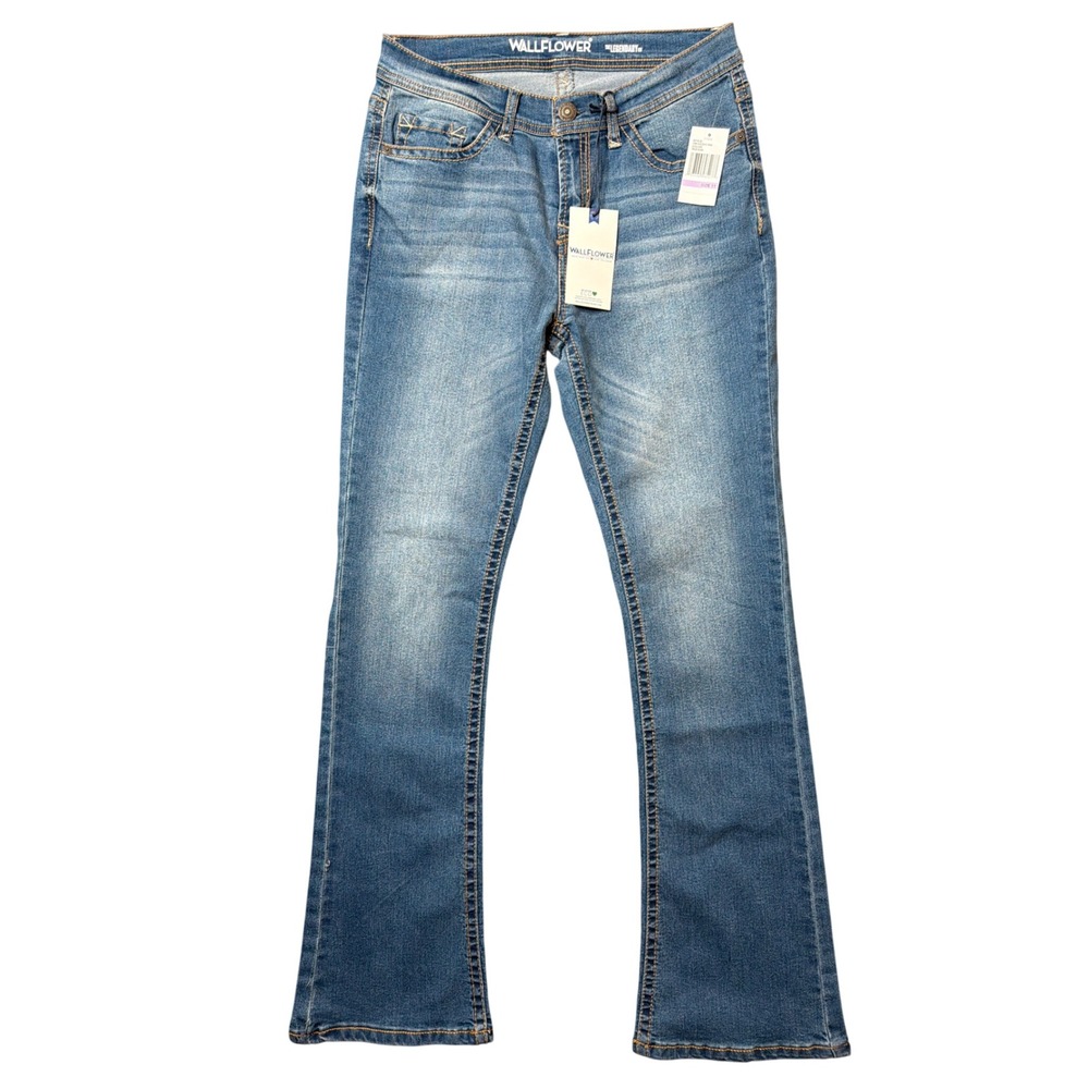 WallFlower Jeans Womens 11 Legendary Fit Trixie Wash Bootcut Stretch NEW